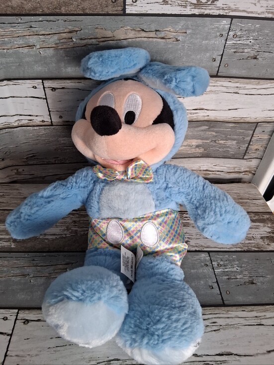 Disney Other - Plush Blue Bunny Costume Mickey Mouse Stuffed Toy